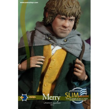 THE LORD OF THE RING MERRY SLIM VERSION 1/6 SCALE COLLECTIBLE FIGURE 20 CM